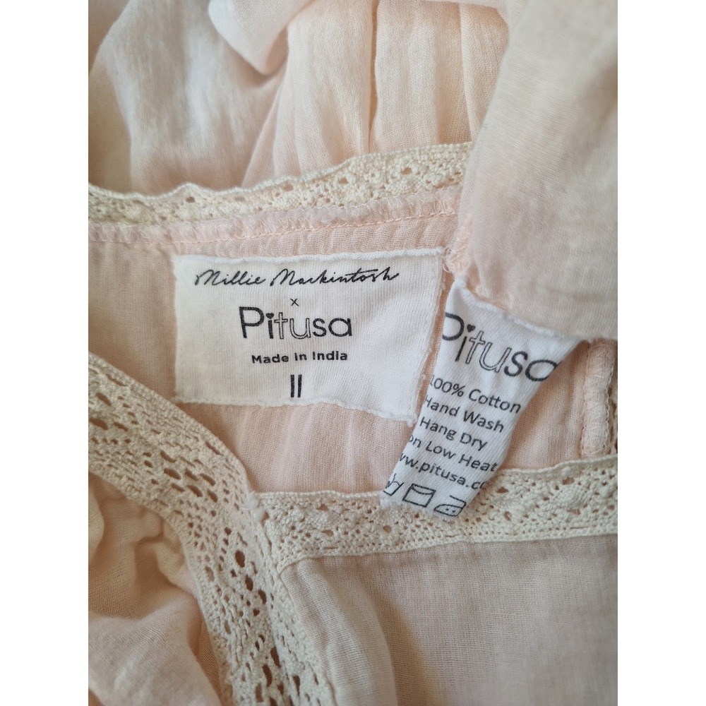 Pitusa x Millie Mackintosh Raquel  Crochet Mini Dress - Picture 11 of 12